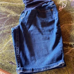 Maternity Jean Shorts